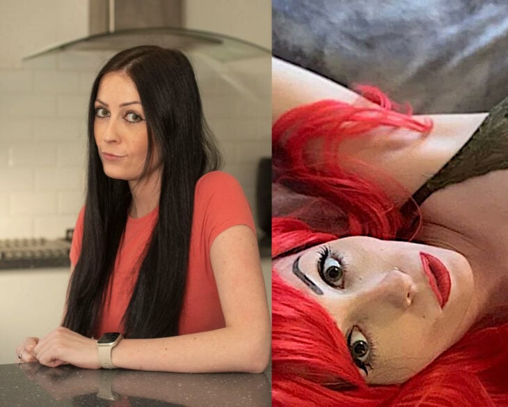 Kirsty Buchan y u alter ego jessica Jackrabbit