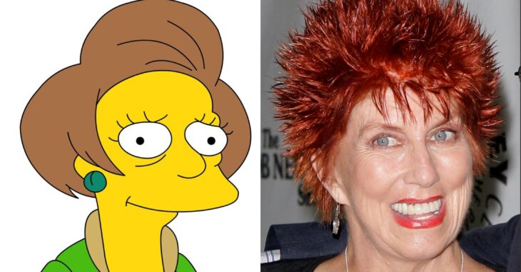 Marcia Wallace la voz de Edna Krabapel