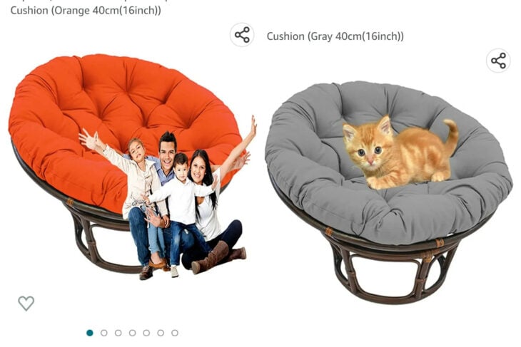 Photoshop cushion mini familias y mega gatos