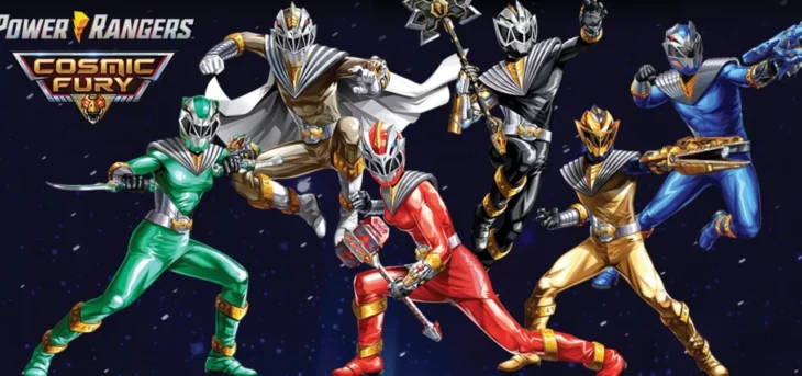 Power Rangers cosmic Fury póster