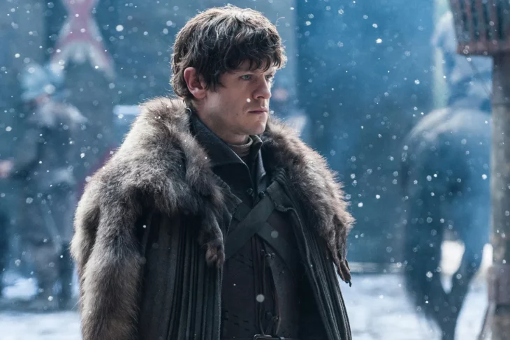 Ramsay Bolton el desollador juego de tronos en medio de una nevada