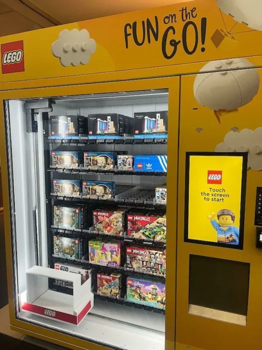 Máquina expendedora de LEGO