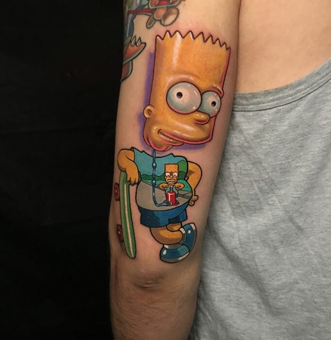 Bart Retro y surrealista