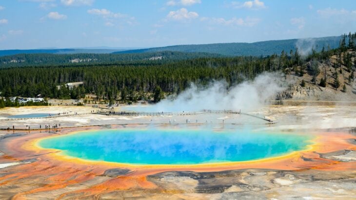 La caldera de Yellowstone 