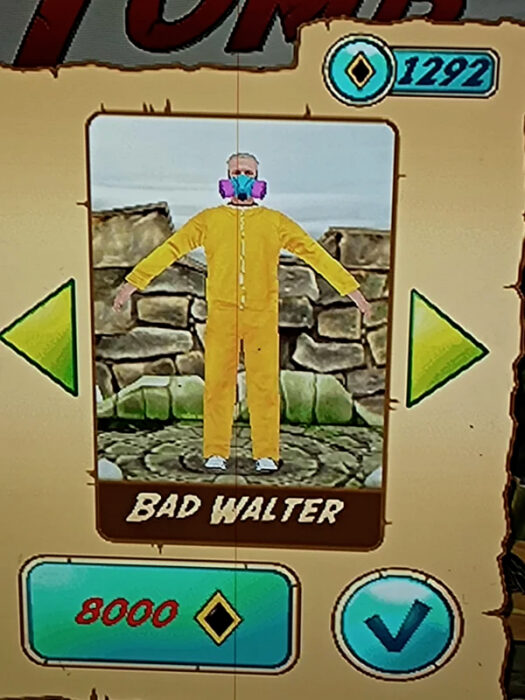 Traje de Walter White