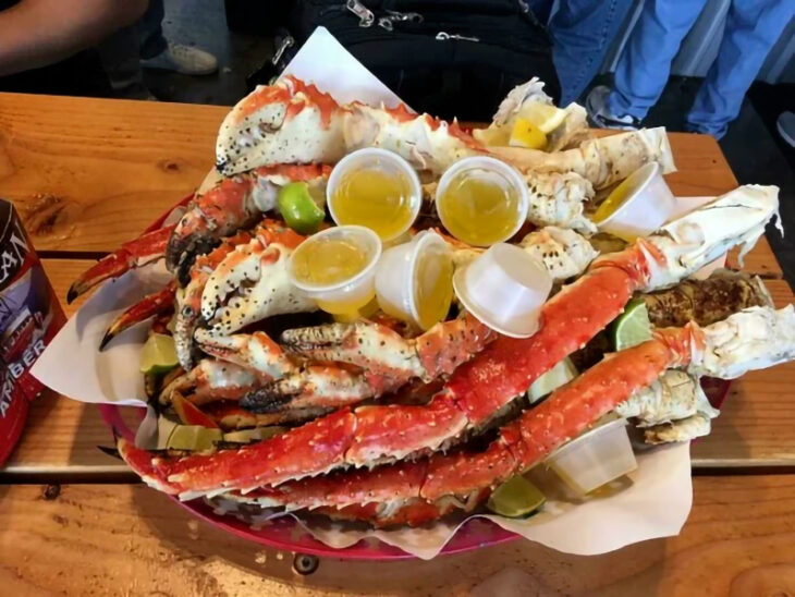 Comida gigante en Veracruz