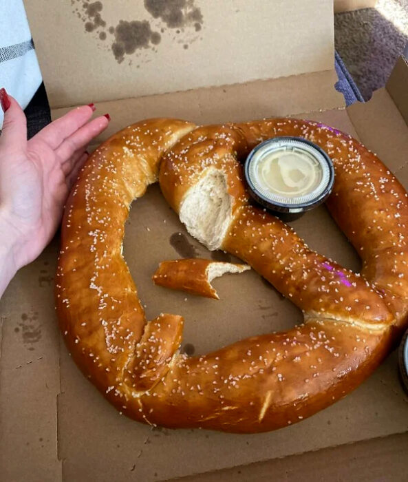 Pretzel gigante