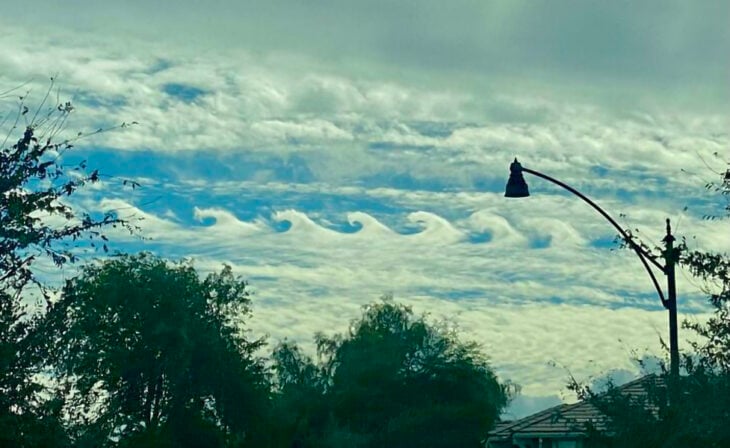 Olas en las nubes