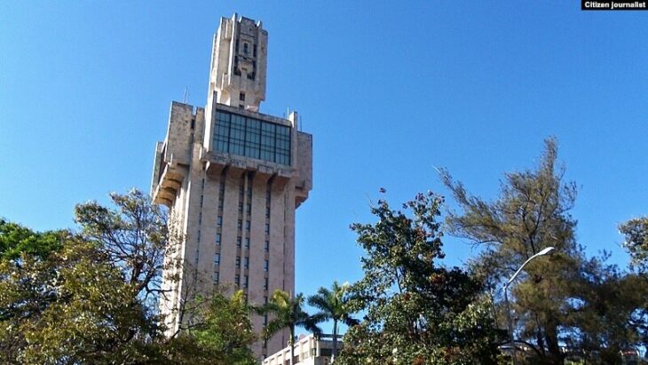 La embajada de Rusia en la Habana