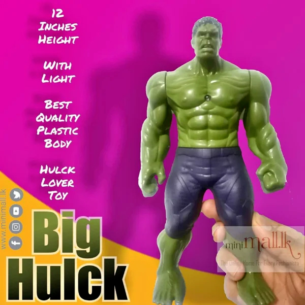 Figura imitación de Hulk