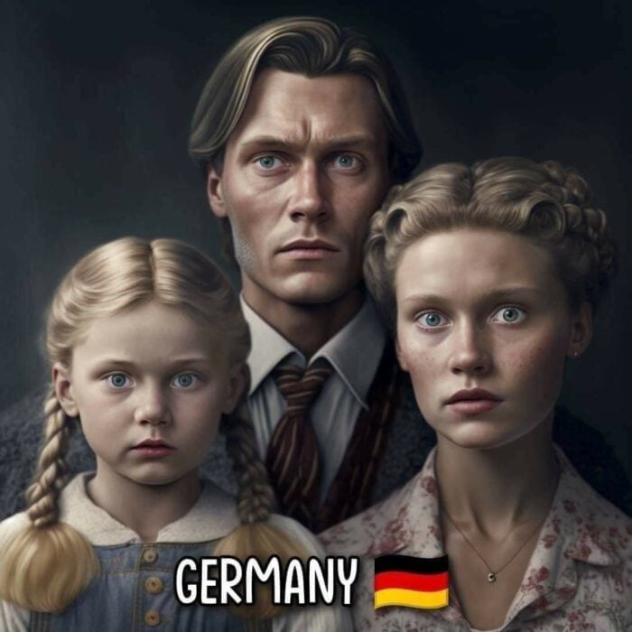 Familia de Alemania según inteligencia artificial