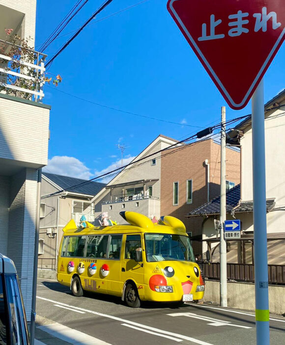 Camión de Pikachú en Japón