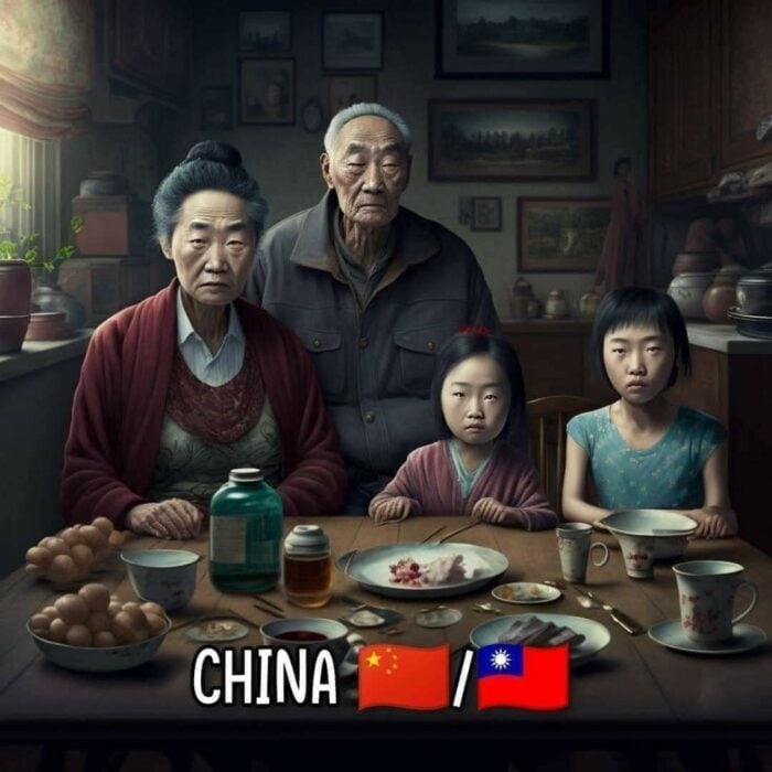 Familia de China según inteligencia artificial