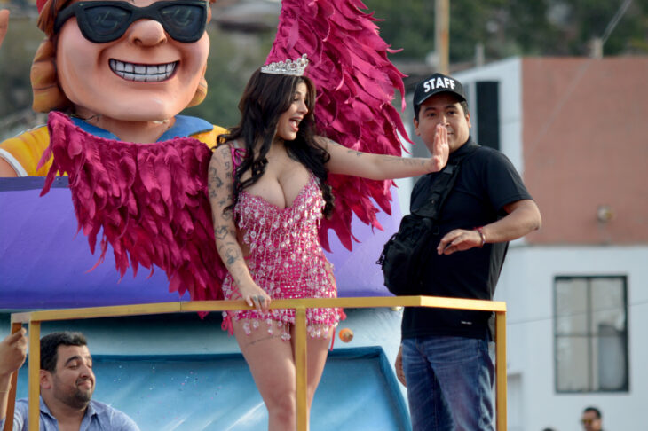Karely Ruiz en el Carnaval