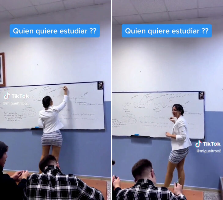 Maestra de química