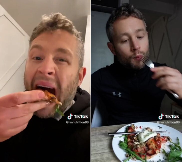 Comió pizza durante 30 días