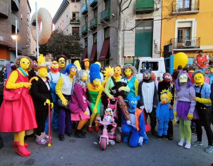 Los Simpson Carnaval en España