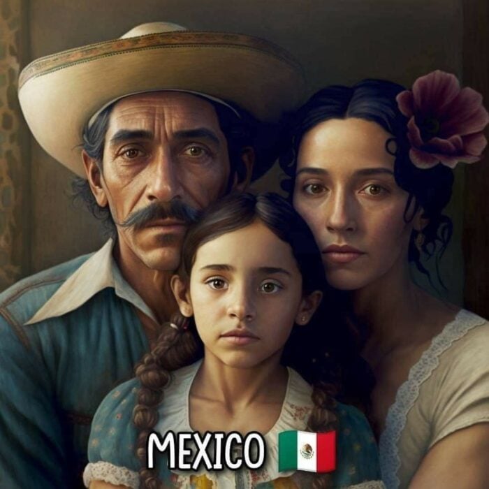 Familia de México según inteligencia artificial