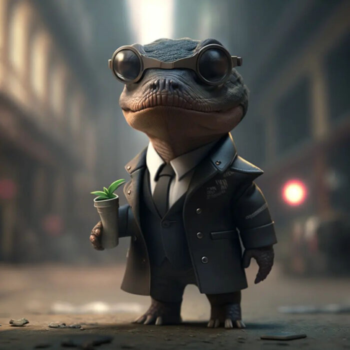 Nick Fury dinosaurio