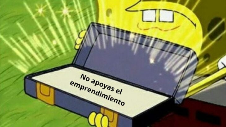 Meme Bob Esponja la vieja confiable