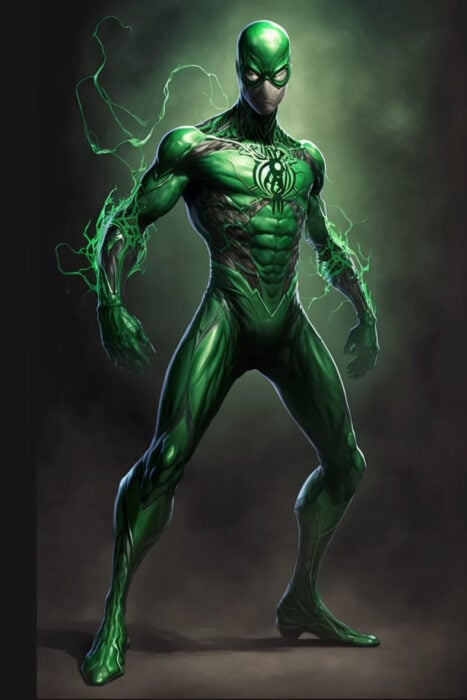 Spider-.Man Green Lantern