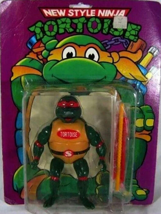 Tortuga ninja de imitación