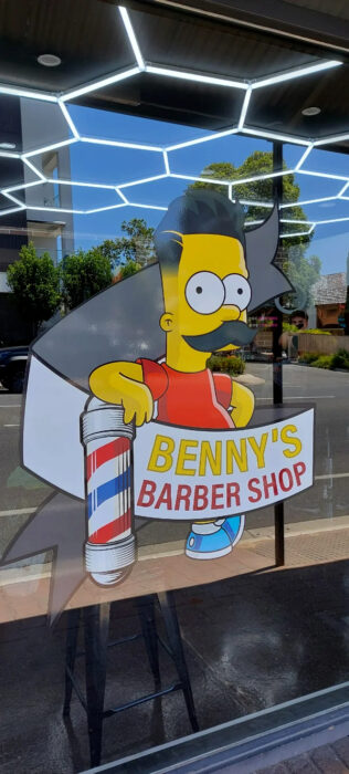 Barbería Bart Simpson