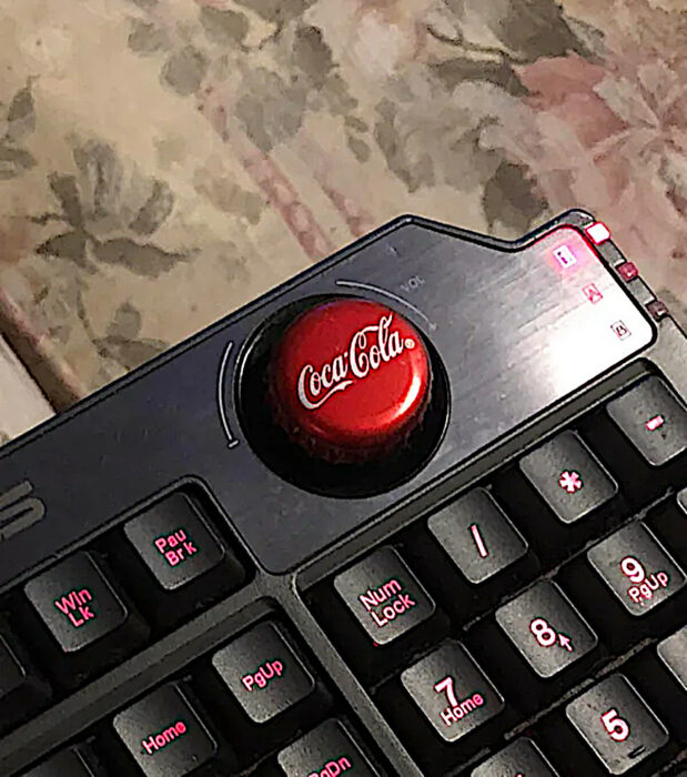 Dial de coca cola teclado