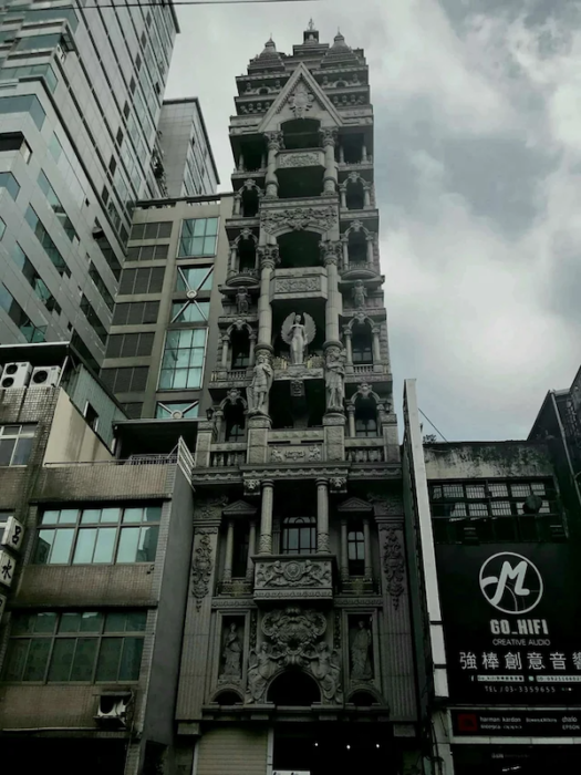 Un edificio gótico en taiwán