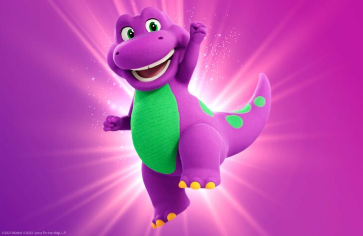 Barney animado