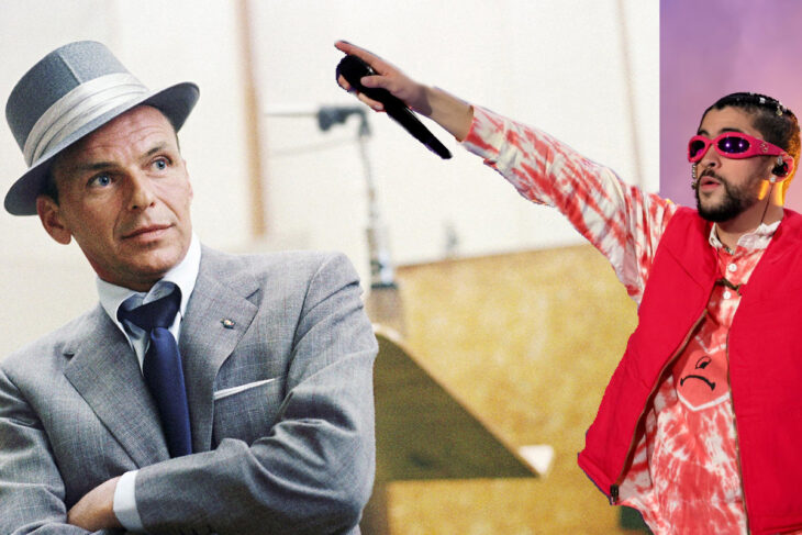 Frank Sinatra y Bad Bunny