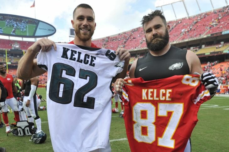 Kelce y Kelce Travis y Jason