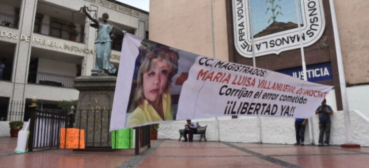María Luisa presa por un crimen que no cometió