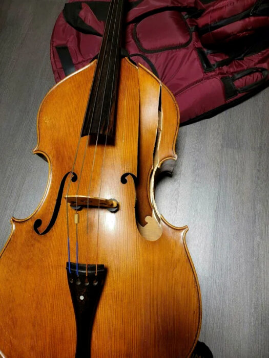 Violín roto