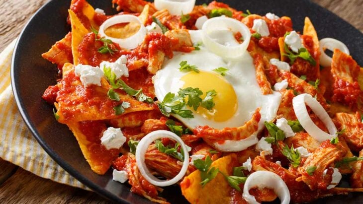 Chilaquiles con laxante