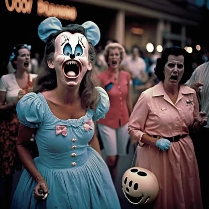 Disney reinventado como parque de miedo