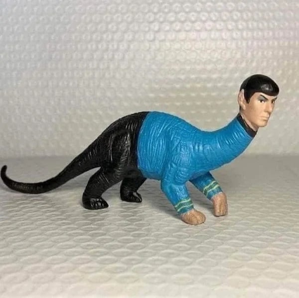Spock Dinosaurio