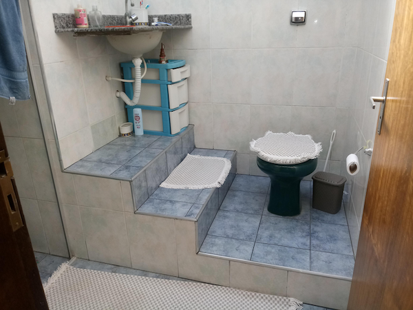 Baño escalonado