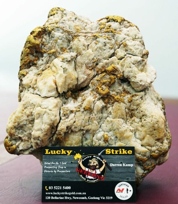 La pepita de más de 4 kilos LuCKy Strike Nugget