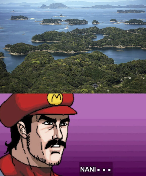 Mario y las nuevas islas de japón
