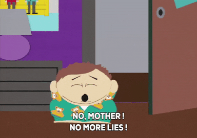 no madre no más mentiras Cartman