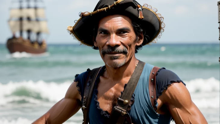 Don Ramón pirata Jack Sparrow