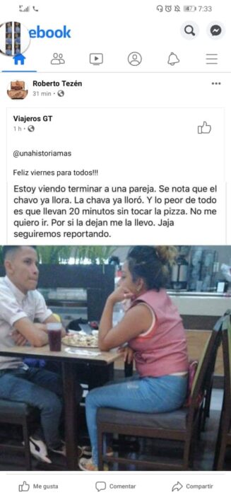 Chismoso de la pizzería