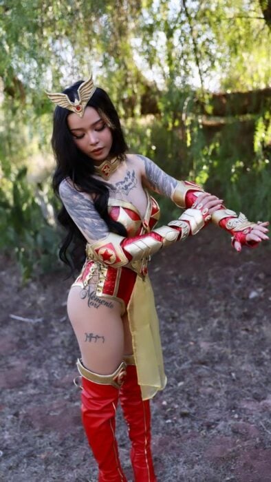 Bella Poarch cosplay de Darna