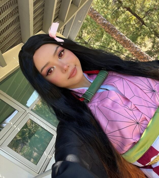 Bella Poarch cosplay de Nezuko