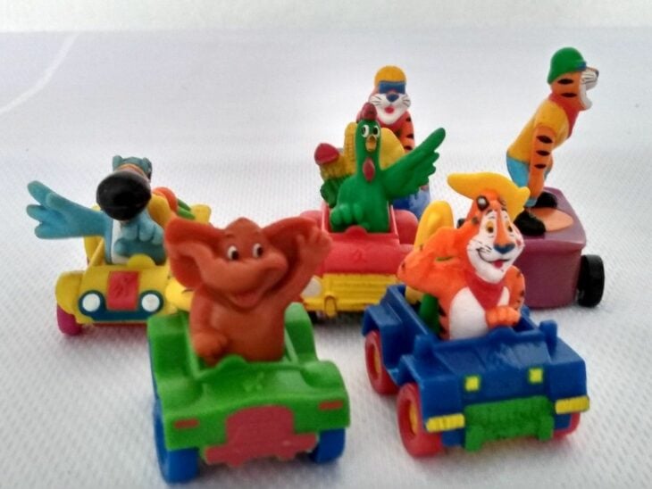 Carritos de cereal Kelloggs