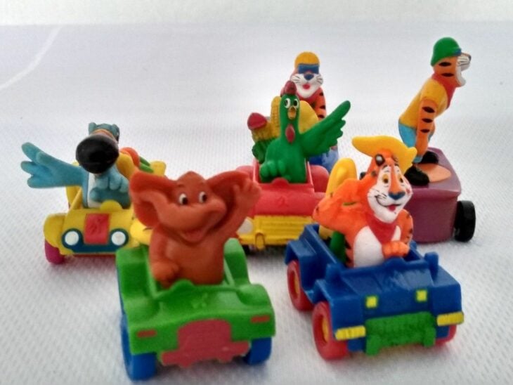 Carritos de cereal Kelloggs