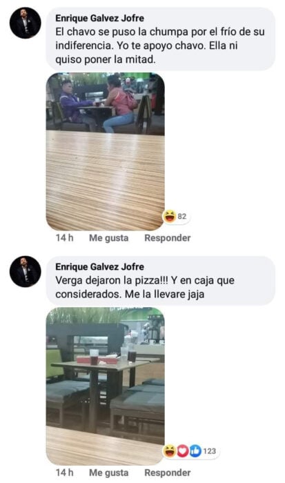 Chismoso de la pizzería