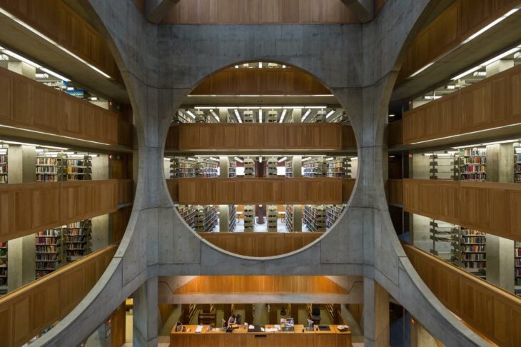 Library, Phillips Exeter Academy, Exeter interior