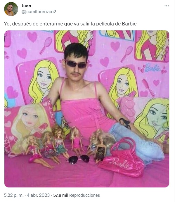 memes película de Barbie